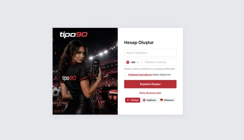 Tipo90 kayıt ekranı